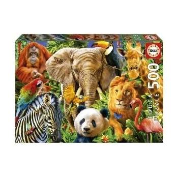 Educa Animals Puzzle Educa 500 Pieces