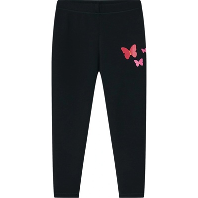 Wolf & Wolfie Dívčí zateplené legíny černá – Zboží Dáma