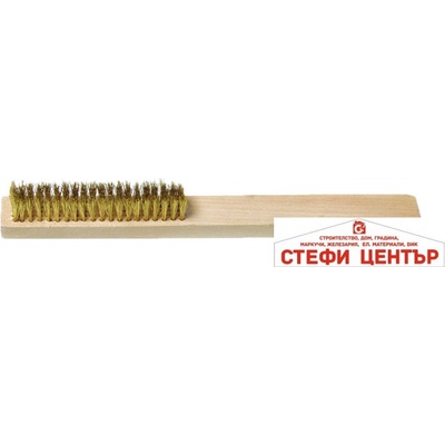 Basic Четка телена 5 реда месинг Basic Skillco (340501)