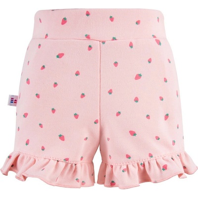Eevi dievčenské kraťasy Strawberry&Love ružová