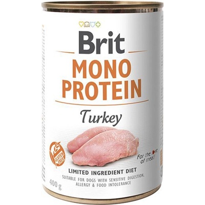 Brit Mono Protein Turkey 12 x 400 g