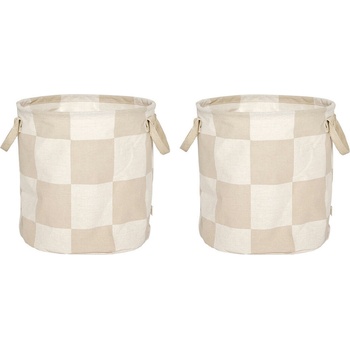 OYOY Кошници за съхранение Chess M, бежови, 2 бр (L301583)