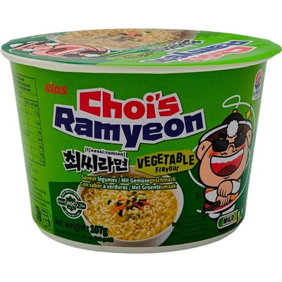 Choi's Polievka so zeleninovou príchuťou cup Chois Ramyeon 107 g