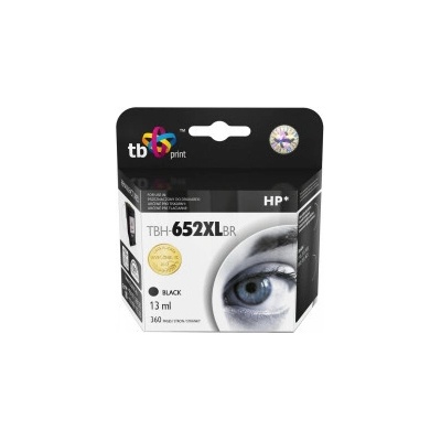 Ink. kazeta TB kompat. s HP 652 XL,BK reman