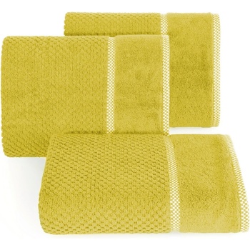 Eurofirany sada uterákov Caleb5 70 x 140 cm horčicová 3ks