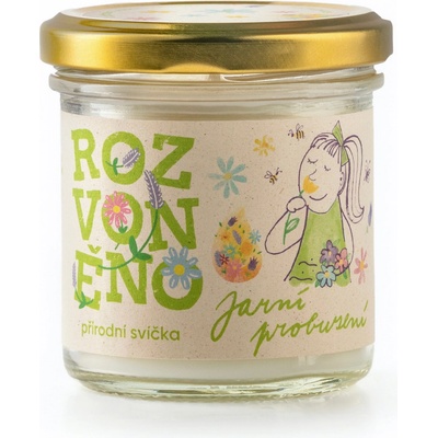 Rozvoněno Jarní probuzení přírodní s citronem pomerančem a palmovou růží 130 g