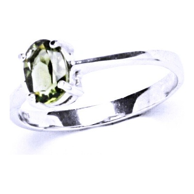 Čištín stříbrný přírodní vltavín T 1246