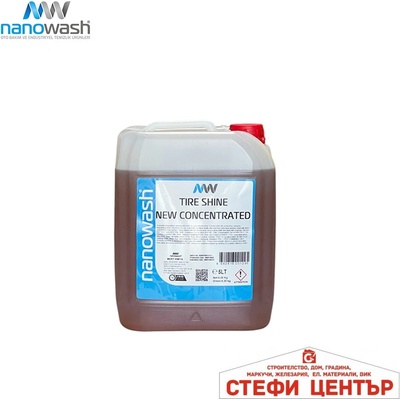 Nanowash Препарат за полиране на гуми концентрат Nanowash 5л (50629)