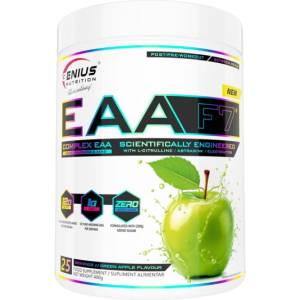 Genius Nutrition EAA-F7 | with L-Citrulline, AAKG & ALCAR [400 грама] Зелена ябълка