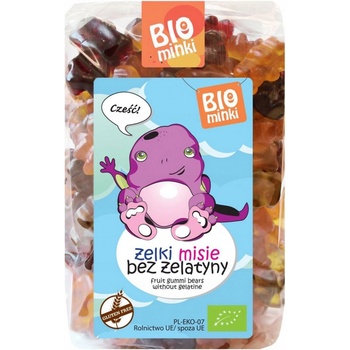 Biominki BIO želé medvídci bez želatiny 400 g