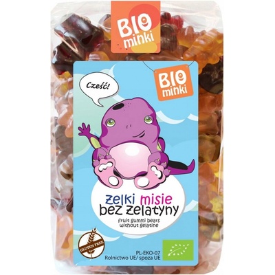 Biominki BIO želé medvídci bez želatiny 400 g