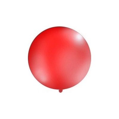 balónek vínově červený 1 m obří