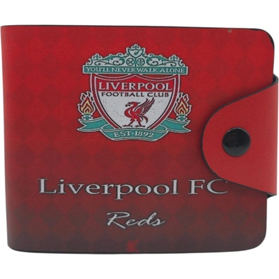 Червен мъжки портфейл - Liverpool