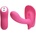 Pretty Love Shell Stimulator with Remote Control Pink