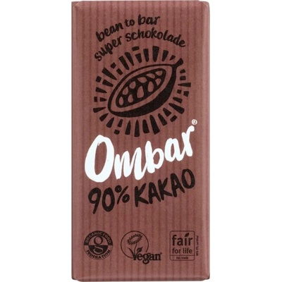 Ombar Bio raw 90% kakao 70 g