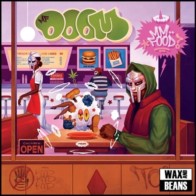 MF Doom - Mm. . Food (Sweetart Marble Coloured) (Anniversary Edition) (2 LP) (826257040015)