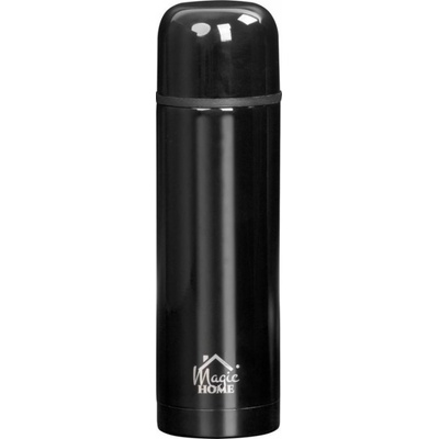 MagicHome termoska plast nerez čierna 500 ml