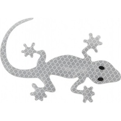 Compass Dekor samolepící GECKO stříbrný, 34326