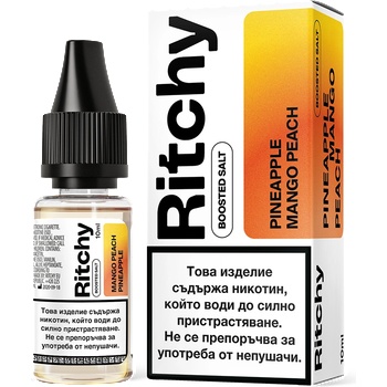 никотинови соли Ritchy Salt 10ml Pineapple Mango Peach 20мг