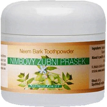 Nástroje zdraví Zubní prášek z nimbové kůry Neem dark toothpowder 28 4 g