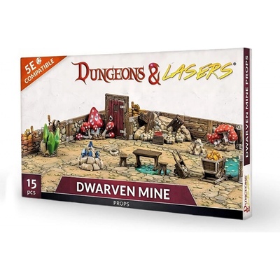 Archon Studio Dungeons & Lasers: Dwarven Mine Props