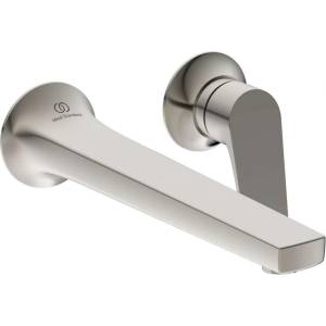 Ideal Standard La Dolce Vita - Скрита смесителна батерия за умивалник, монтаж с 2 отвора, Silver Storm BD957GN (BD957GN)