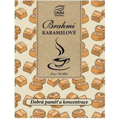 DNM Brahmi karamelové ajurvédské kafe 50 g