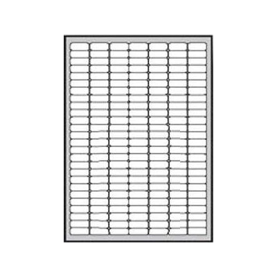 Etikety univerzálne odnímateľné 25,4x10mm Agipa A4 25 hárkov