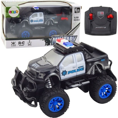 Lean RC diaľkovo ovládané terénne policajné auto 1:20