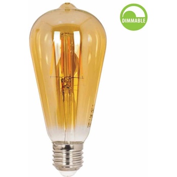 VIVALUX V ДИМ. led ВИНТИДЖ ЛАМПА dv64 6w e27 2700k (m103130)