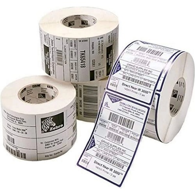Zebra Z-Select 2000D, 12 ролки етикети, термична хартия, подвижна, 38x25 мм (800261-107)