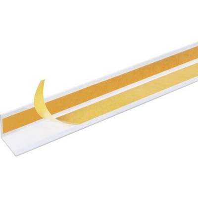 Alberts L profil alu biely samolepiaci 30x30x2 mm 1 m