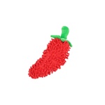 Uniq Pets Squeakies Chenille Pepper мека плюшена играчка за кучета с писукане, 24 x 10 cm