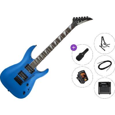 Jackson JS22 Dinky Arch Top AH Premium SET Metallic Blue Електрическа китара