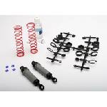 Traxxas Ultra Shocks (grey) (xx-long) (complete w/ spring pre-load s, TRX3762A (TRX3762A)