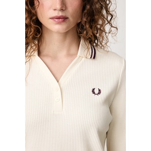 Fred Perry блуза с дълги ръкави дамска с памук (G3164.560)