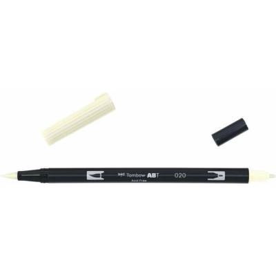 Oboustranný štětcový fix Tombow ABT DUAL - žlutá Barva: 020 - Peach