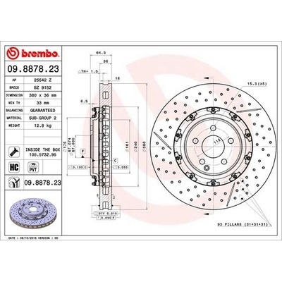 BREMBO 09.8878.23