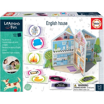 Educa Образователен комплект Educa - Английска къща, 192 части (EDU18844)