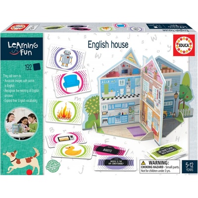 Educa Образователен комплект Educa - Английска къща, 192 части (EDU18844)