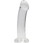 RealRock Smooth Spot Dildo with Suction Cup 17cm Transparent