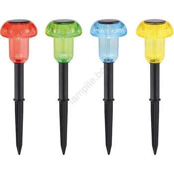GLOBO 33987-4 - Комплект 4 LED RGB соларни лампи LED/0, 05W/3V IP44 (GL8095)