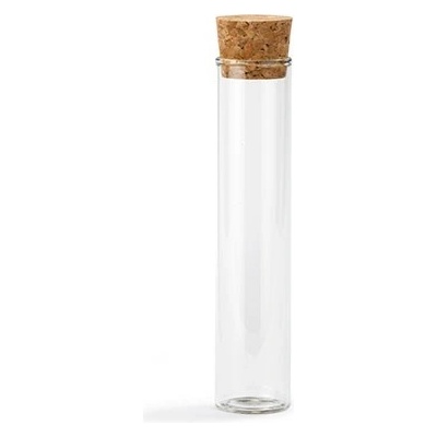WeedShop Skleněná schovka na joint s korkovým uzávěrem