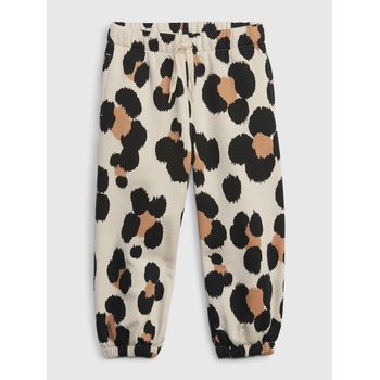 Gap Dětské tepláky leopard Hnědá