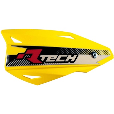 RACETECH (RTECH) chrániče páček VERTIGO CROSS/ENDURO barva žlutá (s upevněním na řídítka)