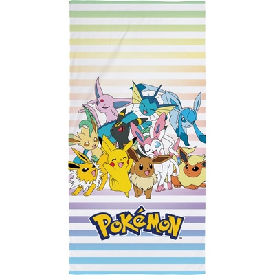 Halantex osuška Pokemon 140 cm x 70 cm Pikachu