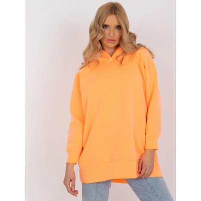 Volná basic mikina CANBERRA -EM-BL-707.94-ORANGE