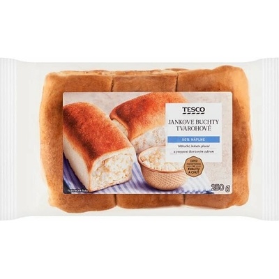 Tesco Jankove buchty tvarohové 250 g