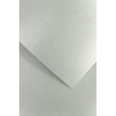 Papír na vizitky A4 180g 200771 Millenium, stříbrný