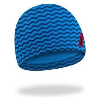 dětská prodloužená čepice Yo! Zygzak modrá